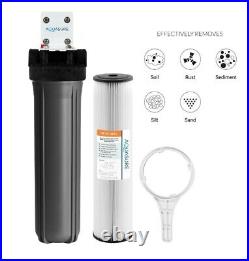 Fortitude V2 Series High-Flow Whole House Pleated Sediment Water Filter