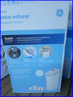 GE 30,000 Grain Water Softener System Grain Whole House Filter Safety