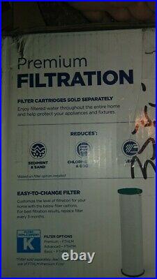 GE Smart Whole House Water Filtration System-Cartridge, sold separately