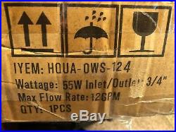HQUA-OWS-124 UV Water Purifier for Whole House, 12GPM 110V 40W Model + 2 extra