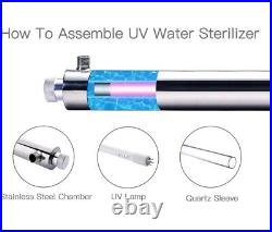HQUA-OWS-12 Ultraviolet Water Purifier Sterilizer Filter for Whole House kp