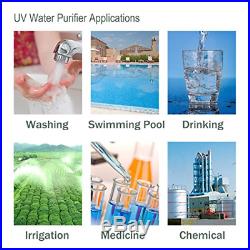 HQUA-OWS-6 Ultraviolet Water Purifier Sterilizer Filter for Whole House Water +