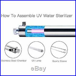 HQUA-OWS-6 Ultraviolet Water Purifier Sterilizer For Whole House, 6GPM 110V UV