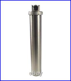 Heavy Duty Water Filter Shell Housing Whole House Water Purification of 304 S