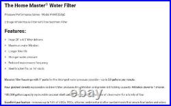Home Master Filter Two Stage with Fine Sediment & Carbon Whole House Water Filter