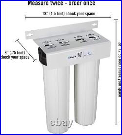 Home Master HMF2SdgC Whole House Water Filter, 4-layer sediment filter 25 to