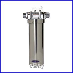 Home/whole house stainless steel water filter & conditioner
