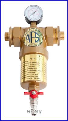 INLINE NANO WATER FILTER WITH MAGNETIC STRUCTURED WATER FOR 10m3 PER HOUR