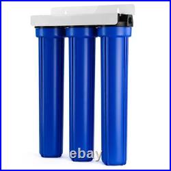 ISPRING Whole House Water Filtration System 3-Stage 25 Oversized Fine Sediment