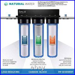 ISPRING Whole House Water Filtration System with Sediment, Carbon, Lead Reducing