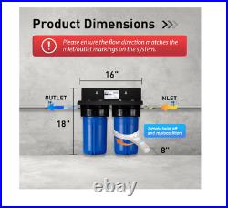 ISpring 2-Stage Compact Whole House Dual-stage 15-GPM Water Filtration System