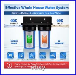 ISpring 2-Stage Compact Whole House Dual-stage 15-GPM Water Filtration System