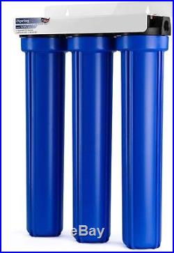 ISpring 3 Stage 20'' Whole House Water Filter System With 3/4'' NPT