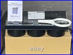 ISpring 3-Stage WGB32B-PB Whole House Water System Iron Manganese Reduction New