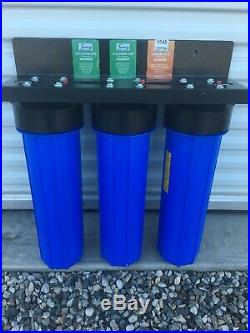 ISpring 3-Stage Whole House Water Filtration System Preowned