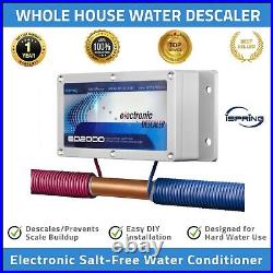 ISpring ED2000 Water Softener System, Whole House Electronic Descaler Softener