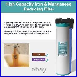 ISpring F3WGB32BM 4.5 x 20 3-Stage Whole House Water Filter Replacement Set