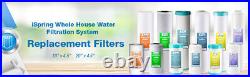 ISpring F3WGB32BM 4.5 x 20 3-Stage Whole House Water Filter Replacement Set