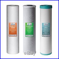 ISpring F3WGB32BM Replacement Filter Pack for 3 Stage 20 Inch Whole House Water