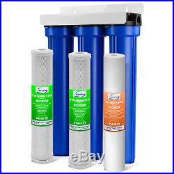 ISpring WCB32O Whole House 3-Stage Water Filter System, Open box