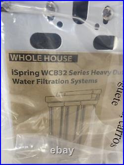 ISpring WCB32 Heavy Duty Whole House Water Filtration System Filters
