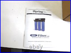 ISpring WGB21B 2-Stage Whole House Water Filtration System