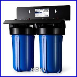 ISpring WGB21B 2-Stage Whole House Water Filtration System with 4.5 x 10 and