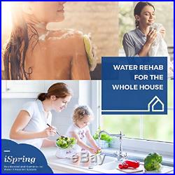 ISpring WGB21B 2-Stage Whole House Water Filtration System with 4.5 x 10 and