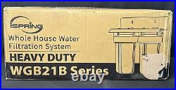 ISpring WGB21B Whole House Water Filtration System New Open Box