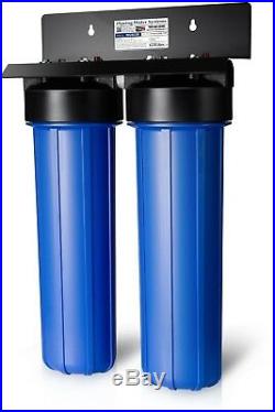 ISpring WGB22B 2-stage NPT Carbon 20-inch Big Blue Whole House Water Filter