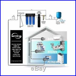 ISpring WGB32BM 3-Stage Whole House Water Filtration System withIron & Manganes