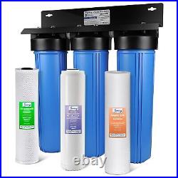 ISpring WGB32B-DS Whole House Water Filter System with Sediment, Polyphosphate