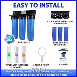 ISpring WGB32B-DS Whole House Water Filter System with Sediment, Polyphosphate