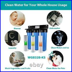 ISpring WGB32B-KS 3-Stage Heavy Metal Reducing Whole House Filtration System