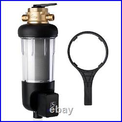 ISpring WSP50ARJ-BP Whole House Prefilter, Spin-Down Sediment Water Filter