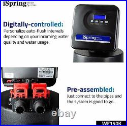 ISpring Whole House Central Water Filter System with Smart Valve, 10 Years