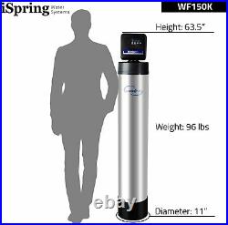 ISpring Whole House Central Water Filter System with Smart Valve, 10 Years