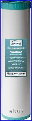 ISpring Whole House Iron Manganese Reducing Water Filter Cartridge 4.5 x 20