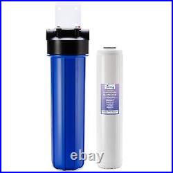 ISpring Whole House Water Filter 20x4.5 Reduces Scale Water Filtration System