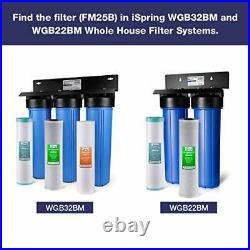 ISpring Whole House Water Filter Cartridge, Iron & Manganese Reducing Water