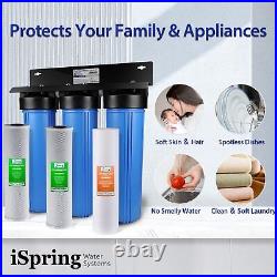 ISpring Whole House Water Filter System, Highly Reduces Sediment, Taste, Odor