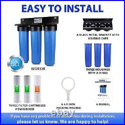 ISpring Whole House Water Filter System, Highly Reduces Sediment, Taste, Odor