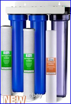 ISpring Whole House Water Filter System, Highly Reduces up to 99% Chlorine, New