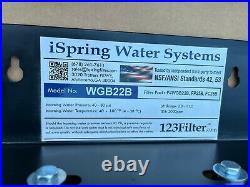 ISpring Whole House Water Filter System withSediment and Carbon Block Filters