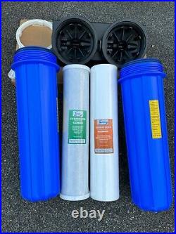 ISpring Whole House Water Filter System withSediment and Carbon Block Filters