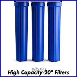 ISpring Whole House Water Filter System with 20 x 2.5 Sediment & Carbon Water