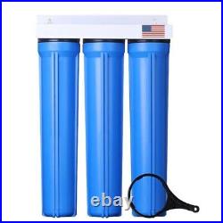 Iron/Sulfur Removal 3 Stage Whole House Water Filter System for Drinking Water