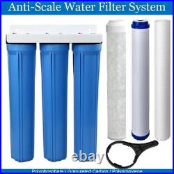 Iron/Sulfur Removal 3 Stage Whole House Water Filter System for Drinking Water