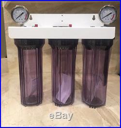 Iron/Sulfur Removal Whole House Water Filter System for Drinking Water Clear