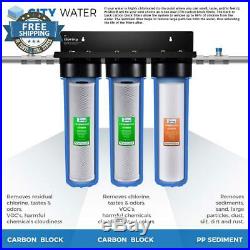 Ispring Wgb32B 3 Stage Whole House Water Filtration System With 20 X 4.5 Big Blu